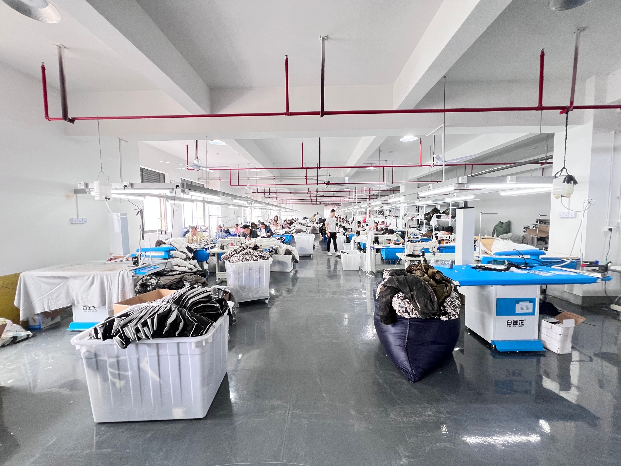 SCOUTER garment production floor