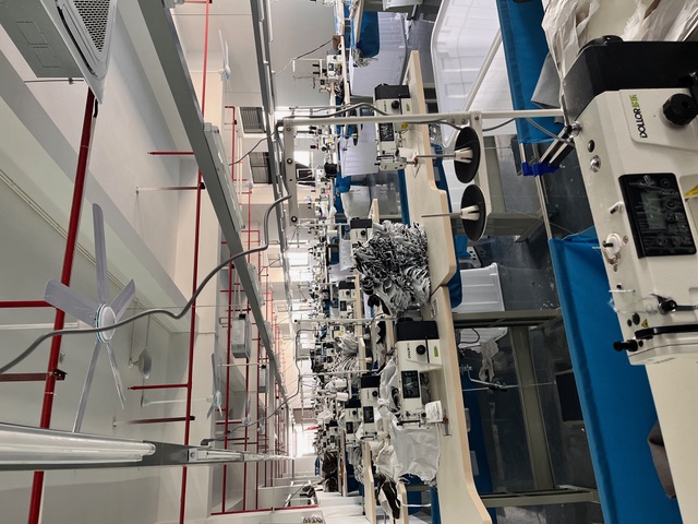 Technical garment manufacturing